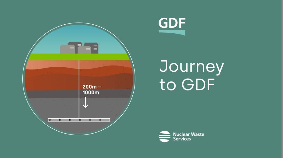 News from Nuclear Waste Services: The Journey to a GDF - South Copeland ...