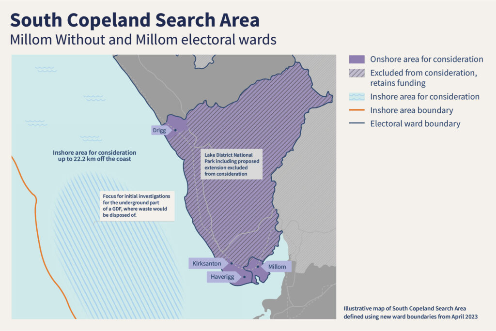 South Copeland GDF Community Partnership Search Area