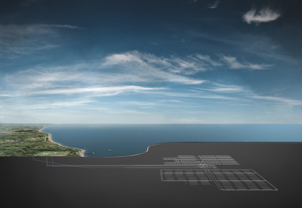 Illustrative view of a GDF